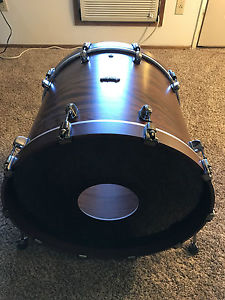 Tama Starclassic Bubinga 22x18 Bass drum, kick drum, Natural Satin