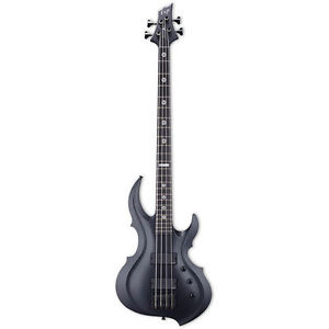 ESP Tom Araya Signature Series FRX Electric Bass (Black Satin)