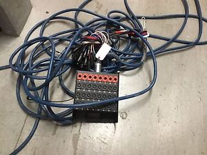 WHIRWIND MEDUSA SAKE 8x24 XLR INPUTS 100'