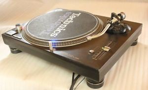 Used Technics SL-1200MK6 DJ turntable black EMS Free tracking ship