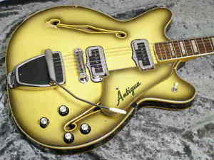 Fender USA Coronado 2 Antigua 1968 Vintage w/Chipboard Case FREE SHIPPING