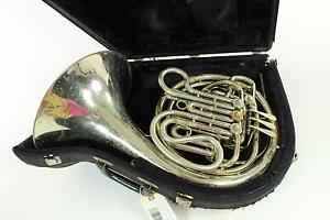 Holton H-179 Model Nickel Silver French Horn NICE QuinnTheEskimo