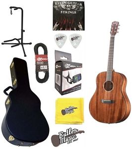 Breedlove Pursuit Dreadnought MH A/E Guitar w/Hardcase, Stand, Picks & More
