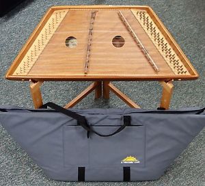 James Round 12/11 Hammered Dulcimer with stand and case