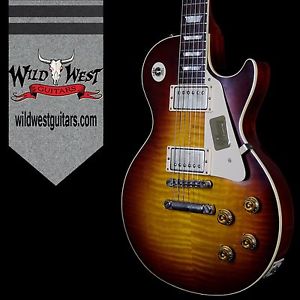 Gibson Custom Shop Standard Historic Les Paul R8 Flame Top VOS Bourbon Burst 8.5