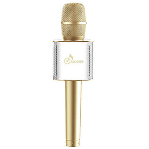 20x(MicGeek Q9 Microphone Bluetooth Karaoke USB Play For iPhone 7 Computer R4O1