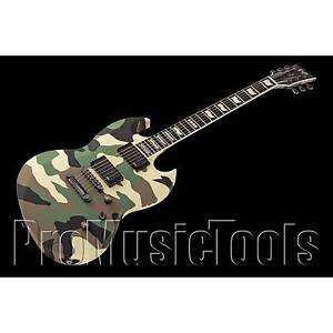 ESP Viper GC - Green Camo * NEW * last one! made in japan emg 81 85 usa