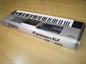 Roland Fantom G7 Synthesizer Audio Japan Very good Free shipping w/tracking no