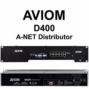 Aviom D400 Personal Audio Mixer A-Net Distribution