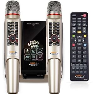 TJM Japan 1,000 songs built-in home karaoke set "Family Concert" with two... P/O