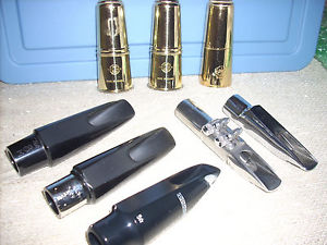 Otto Link, Morgan (2), Berg Larsen & Runyon (5 Tenor Mouthpieces Bundle Deal)