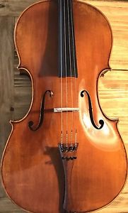 4/4 Frederich Wyss Cello (Eastman VC703); Silver-Mounted BC90 Bow; CC60 Case