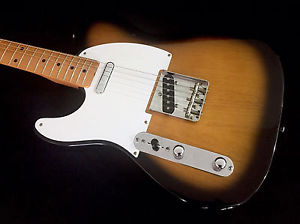 LEFTY! 1952RI Fender Closet Classic Sunburst Telecaster V Maple Neck RELIC HSC