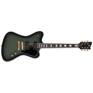 ESP LTD Bill Kelliher Sparrowhawk Guitar, Military Green Sunburst Satin(B-STOCK)