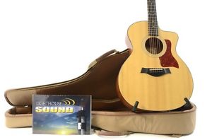 2012 Taylor 114CE Grand Auditorium Acoustic Electric Guitar w/ Taylor Gig Bag