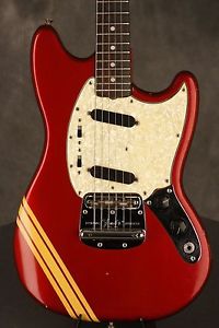 original 1970 Fender Mustang COMPETITION RED w/matching headstock!!!