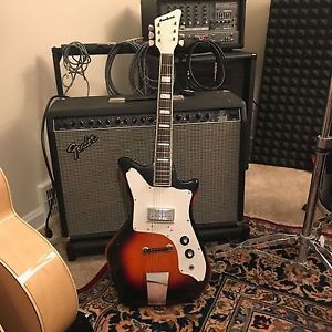 Vintage AIRLINE 1P Electric Guitar Late 50's Early 60's Iconic! MAKE AN OFFER!!