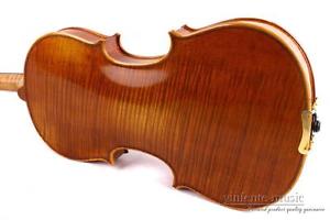 4/4 Violin One piece wood aged Maple Master Level Violin case bow Yinfente #424
