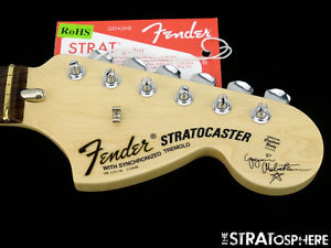 USA Fender YNGWIE MALMSTEEN Stratocaster NECK & TUNERS Strat Scalloped Rosewood