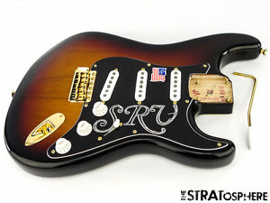 LOADED USA Fender Stevie Ray Vaughan SRV Strat BODY Stratocaster Burst SALE!!!