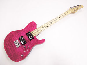 SCHECTER KR-24-2-H-FXD PINK Maple Free Shipping From Japan #F40