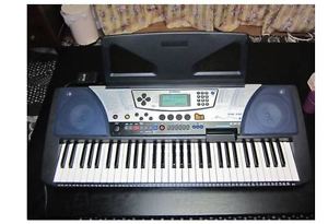 Yamaha PSR-340 Electronic Keyboard 61 Key With Tracking Number Free Shipping (10
