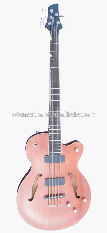 New product semi-hollow body and 5 string electric bass for christmas free shipping