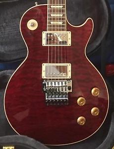 Gibson Les Paul R40 Alex Lifeson Signed 7A Quilt Rush Custom Shop Only 50