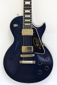 Gibson Les Paul Custom VOS Candy Apple Blue - Ebenholz sehr rar