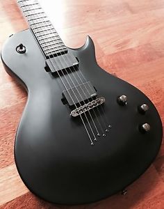 E-Gitarre Washburn Parallaxe PXL 10 EC, Carbon Black (schwarz matt), neu