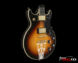 IBANEZ AR725 DOUBLE AGENT ARTIST SERIES ELECTRIC GUITAR WITH HARD CASE FREE P+H