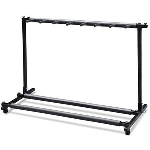 20(Faltbar 7 Weise Accoustic und E-Gitarren-Staender Bassgitarrenstaender E8Y6