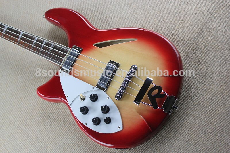 free shipping Custom Shop 4 string Electric Bass Guitar Left Handed Custom Shop Chinese R4003 4 Strings Bass Guitar
