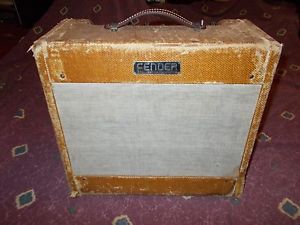 Vintage 1954 Fender Tweed Deluxe 5D3 Wide Panel Amplifier needs TLC *Worldwide*