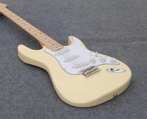 Yngwie Malmsteen electric guitar deep scalloped neck gut cream color