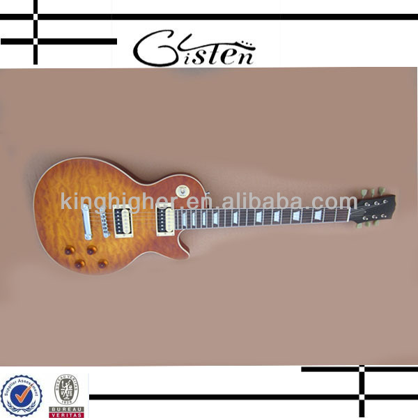 KHG-STD-032 Glisten Electric Guitar LP standard cheap OEM high quality cheap new guitar