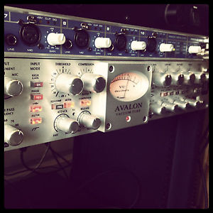 Avalon VT-737sp Tube Microphone / Instrument Preamplifier Compressor
