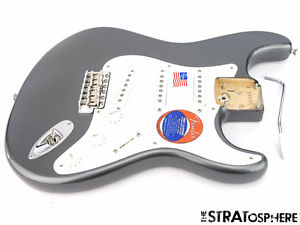 LOADED 2017 Fender American ERIC CLAPTON Strat BODY Stratocaster Pewter SALE!