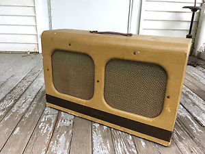 Vintage 1952 Silvertone 1346 Tube 212 Guitar Amplifier Serviced Rare Sears USA