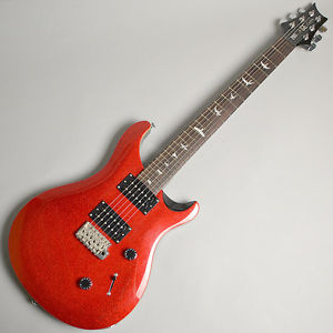 Paul Reed Smith SE Custom 24 Bird Inlay Beveled Red Sparkle PRS Free Shipping