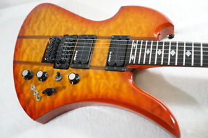 B.C.Rich ST HB Mockingbird Laminated AAA Quilted Maple Eastern Mahogany Red