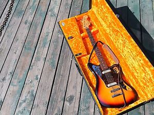 Fender Jaguar Baritone Custom & Hardcase  Rare Japan