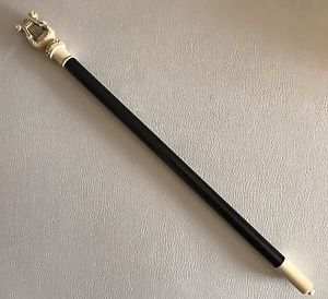 Imperial Russian Ebony and Carved Bone CONDUCTORS BATON