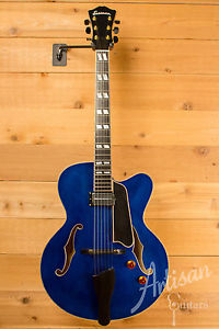 Eastman AR580CE Electric Guitar Blue Finish Pre-Owned 2015