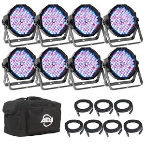American DJ Mega Flat Pack 8 Plus *MAKE OFFER* New w/ Warranty