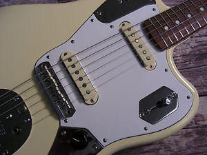 2014 Fender Johnny Marr Signature Jaguar White American USA W/ Hardshell Case