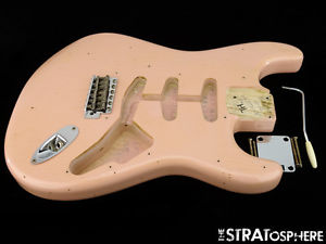 Fender Custom Shop Postmodern Relic Stratocaster BODY+ HARDWARE Strat Shell Pink