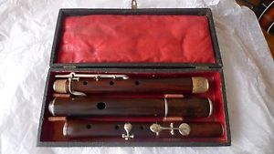 Flûte traversière  Noël Thibouville fils parfait état, nice vintage french flute