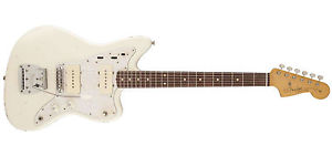 Fender Road Worn Jazzmaster Olympic White - E-Gitarre