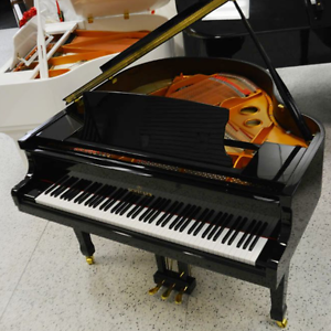 Schiller Performance 5'0" Leipzig Baby Grand Piano - Ebony Polish